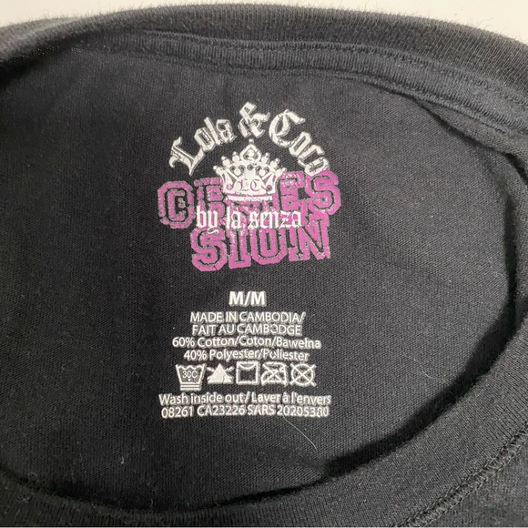 La Senza Long Sleeve T-Shirt with Glitter Print - Picture 6 of 9